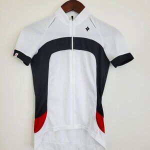 Specialized Women's Cycling Jersey - White, Black, Red